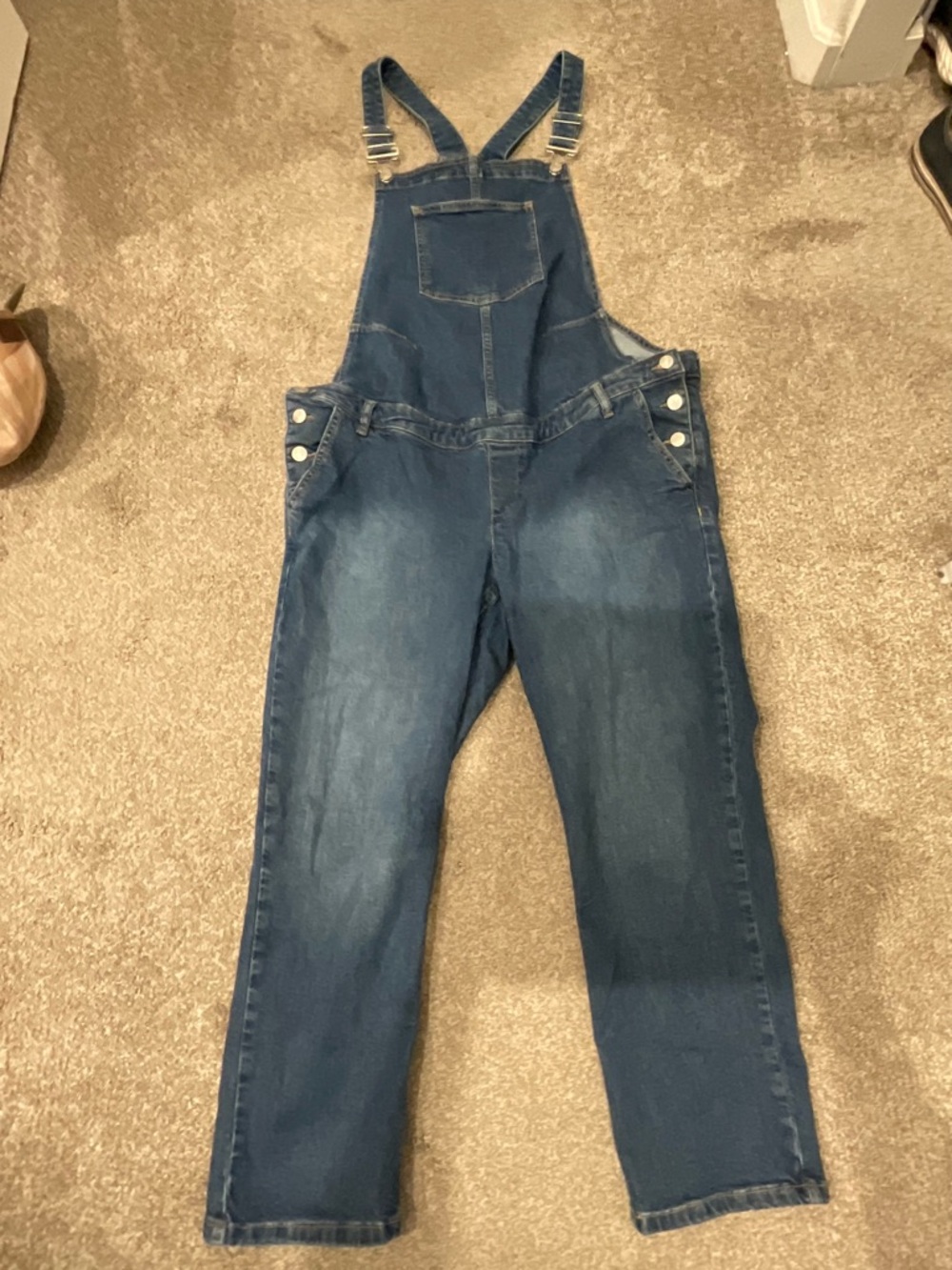 GAP Maternity size 12 Overalls Medium Wash